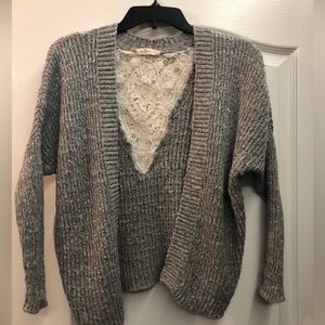 Grey Cardigan